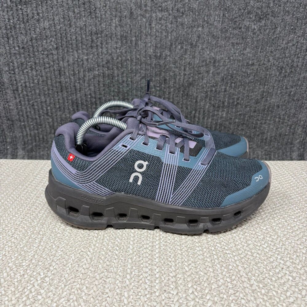 On Cloud CloudGo Storm Magnet Black Blue Athletic Running Shoes Women’s Size 7